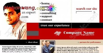 免費下載商務咨詢公司網頁PSD模板，編號15306406，專業設計助力品牌升級